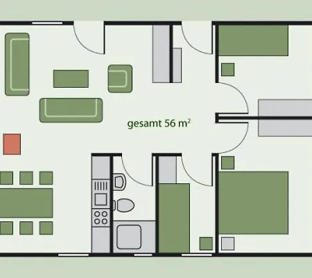 Ferienhaus-park Brennickenswerder База отдыха *