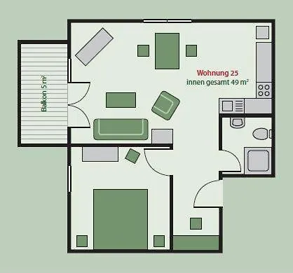 Ferienhaus-park Brennickenswerder 假日公园 利兴