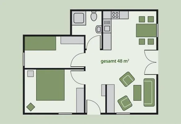 假日公园 Ferienhaus-park Brennickenswerder *